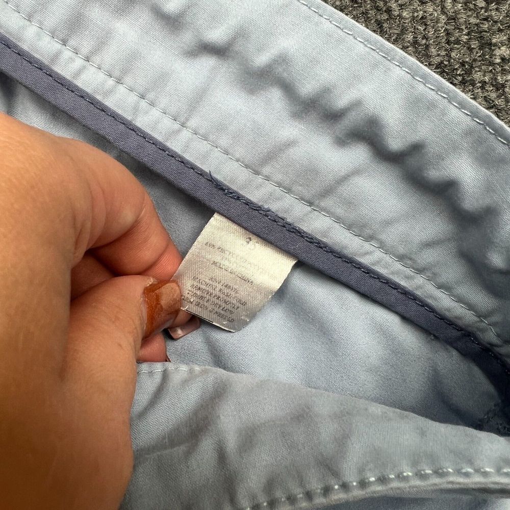 Faherty Shorts Mens 35 Blue Chino All Day‎ Stretch Casual Flat Front Drawstring - Picture 8 of 10